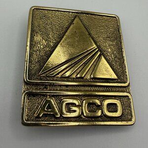 Vintage AGCO Belt Buckle